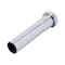 Everflow Slip Joint Extension Tube for Tubular Drain Applications, 17GA Chrome Plated Brass 1-1/2"x12" 52412 - alternate 7